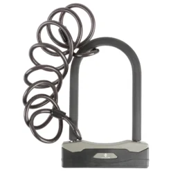 M-Wave Bügelschloss Mit Spiralgabel B & S - Bike Lock -Deals Wheel Groove Store m wave buegelschloss mit spiralgabel b s bike lock detail 3