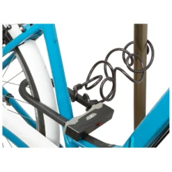 M-Wave Bügelschloss Mit Spiralgabel B & S - Bike Lock -Deals Wheel Groove Store m wave buegelschloss mit spiralgabel b s bike lock detail 4