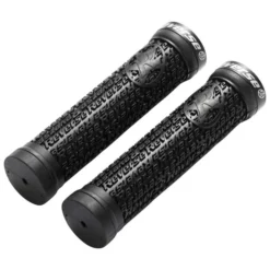 Reverse Stamp Single Lock-On - Bike Grips