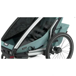 Thule Chariot Cross 1 - Child Trailer -Deals Wheel Groove Store thule chariot cross 1 child trailer detail 8